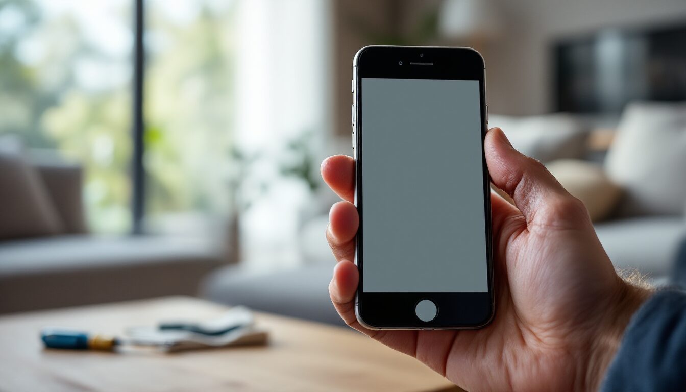 bouton principal iphone se ne fonctionne plus