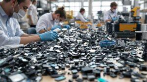 recycler telephone cassé