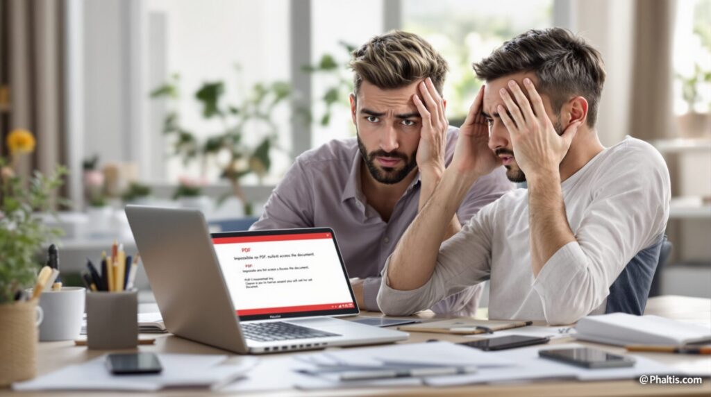 impossible ouvrir pdf