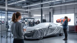 simulation covering voiture