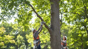 Utilisation de drones dans l'élagage