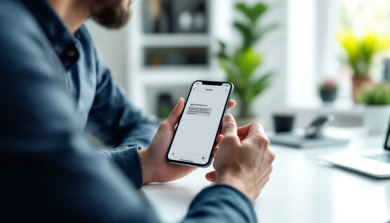export sms iphone