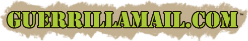 ✉ Guerrilla Mail - Disposable Temporary E-Mail Address