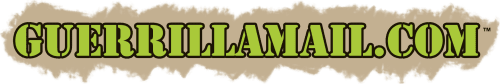 ✉ Guerrilla Mail - Disposable Temporary E-Mail Address