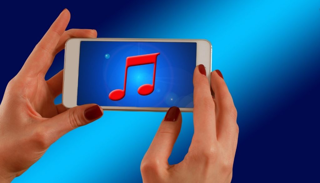 lecture musique sur smartphone