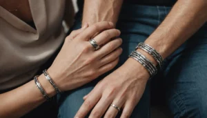 bracelet magnétique couple