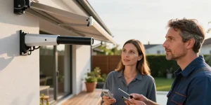 capteur vent pour store banne