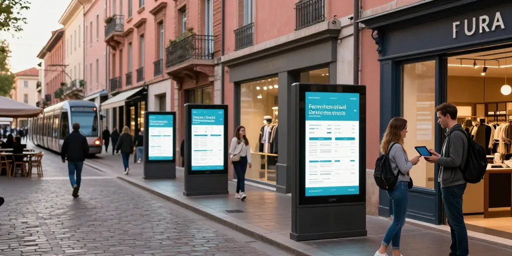Comment la publicité digitale transforme le paysage commercial toulousain