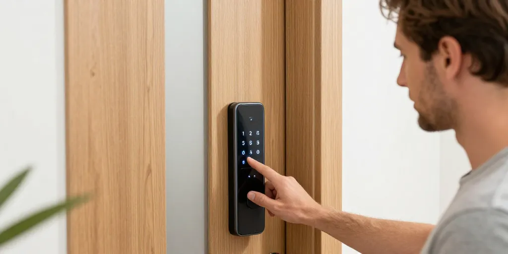 serrure connectée à code